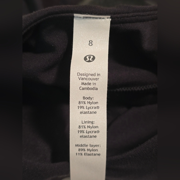 NWT Lululemon Align "Park City" Tank Top Light Support Size 8 - Picture 12 of 13